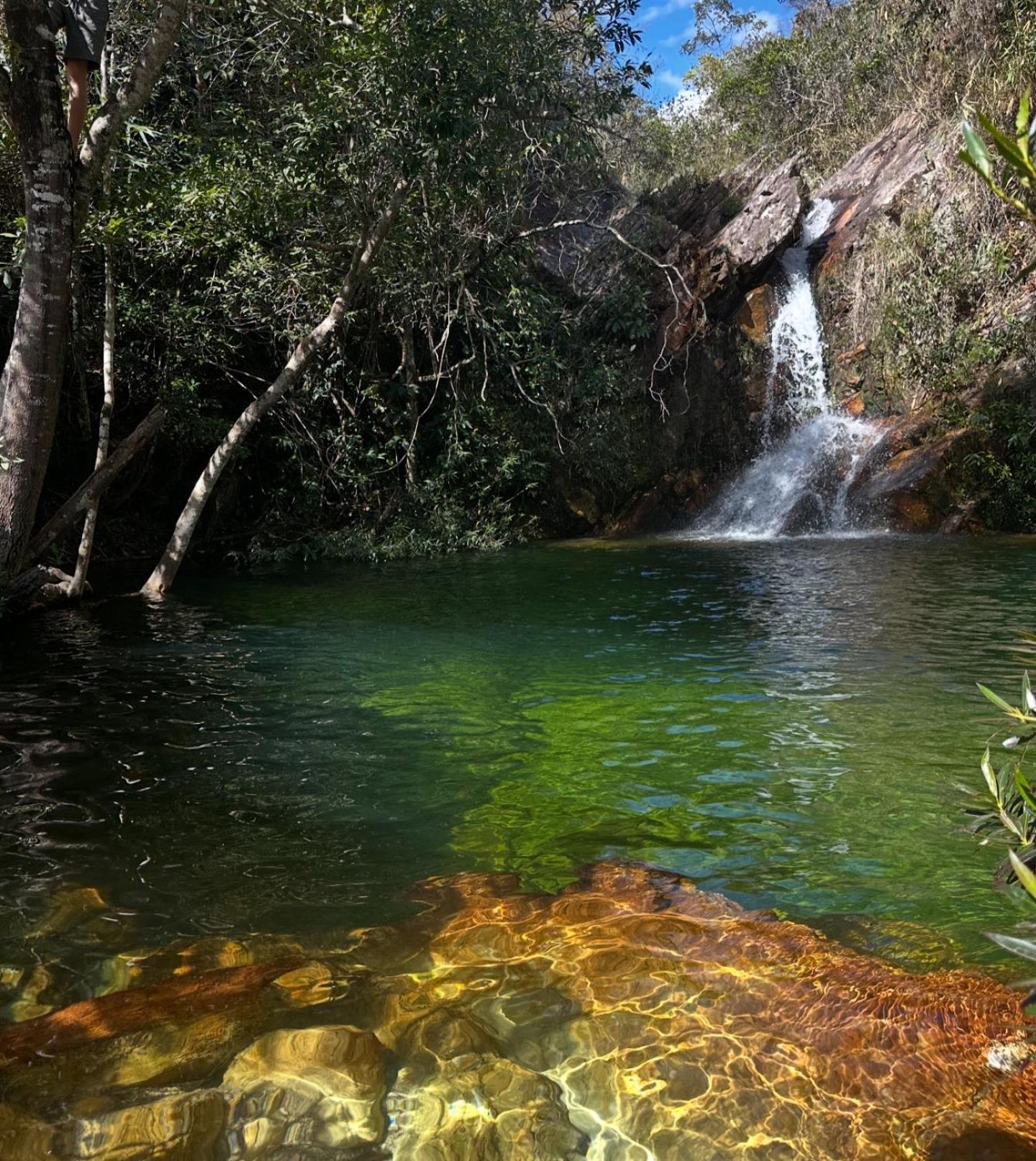 Cachoeira E Pousada Paraiso Dos Pandavas Alto Paraíso de Goiás Exteriör bild